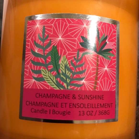 Champagne & Sunshine ASHLAND candle.  NWT - Picture 2 of 9